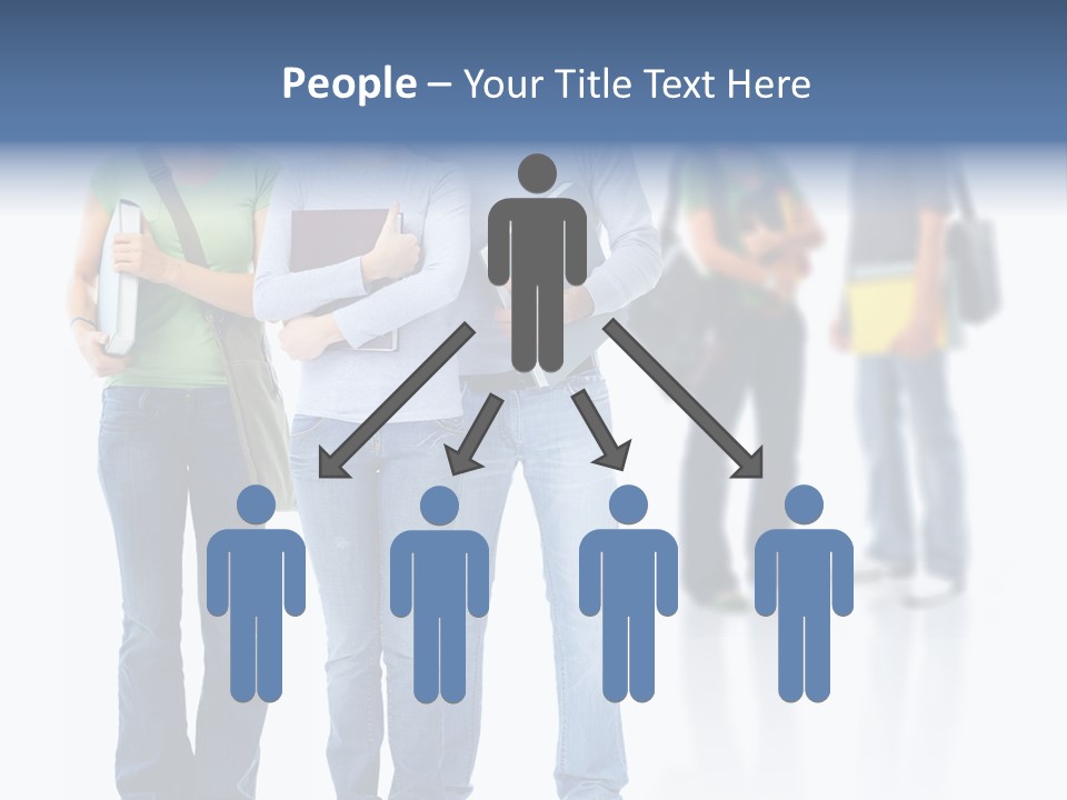 Woman Isolated Background PowerPoint Template