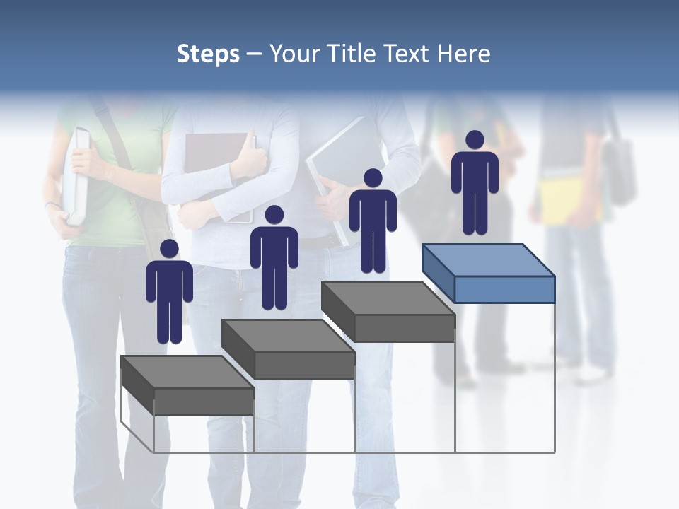 Woman Isolated Background PowerPoint Template