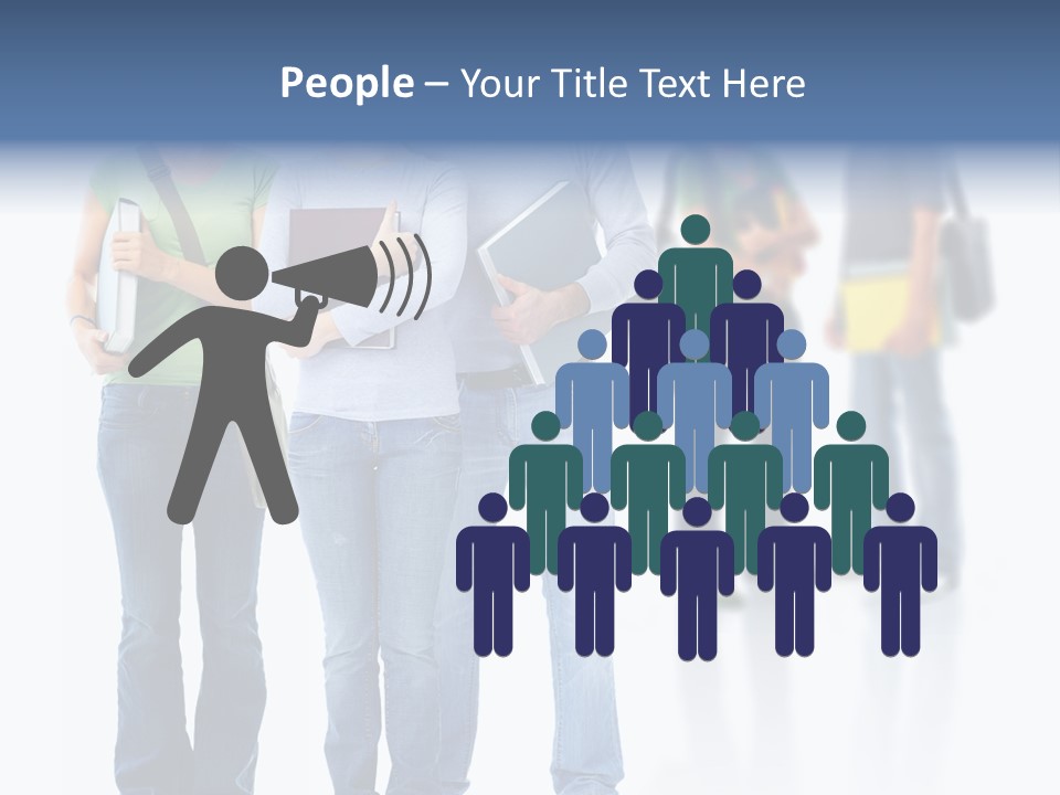 Woman Isolated Background PowerPoint Template