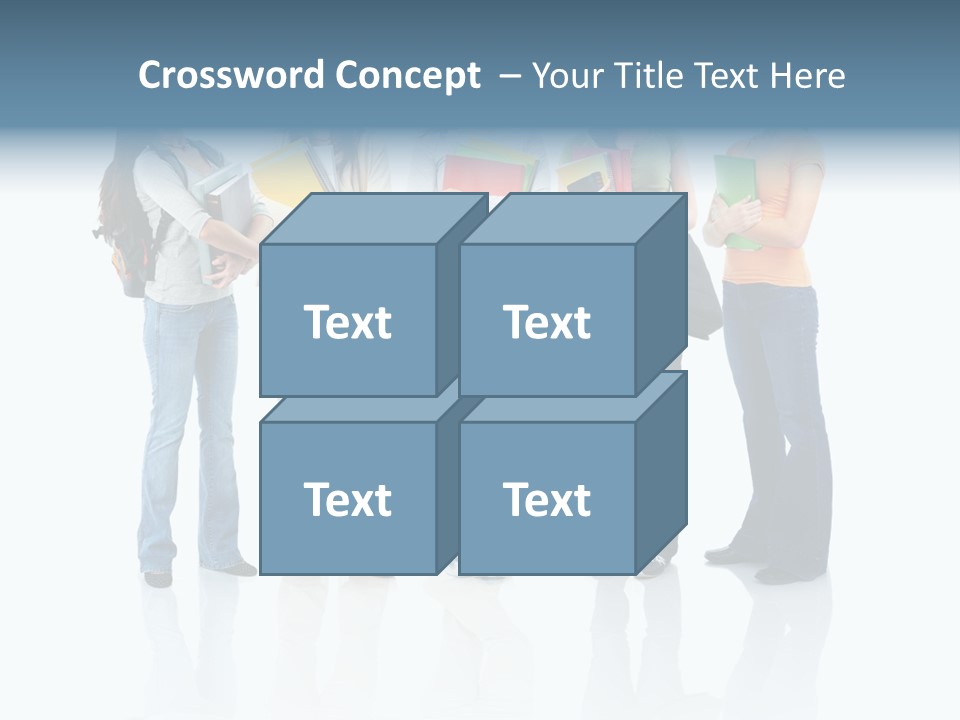 School Young Book PowerPoint Template