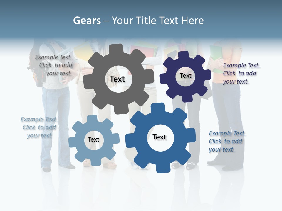 School Young Book PowerPoint Template