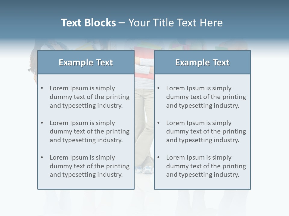 School Young Book PowerPoint Template