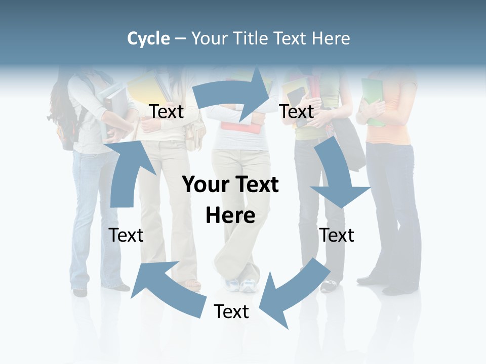 School Young Book PowerPoint Template