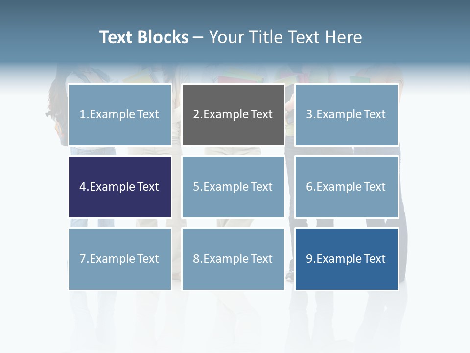 School Young Book PowerPoint Template