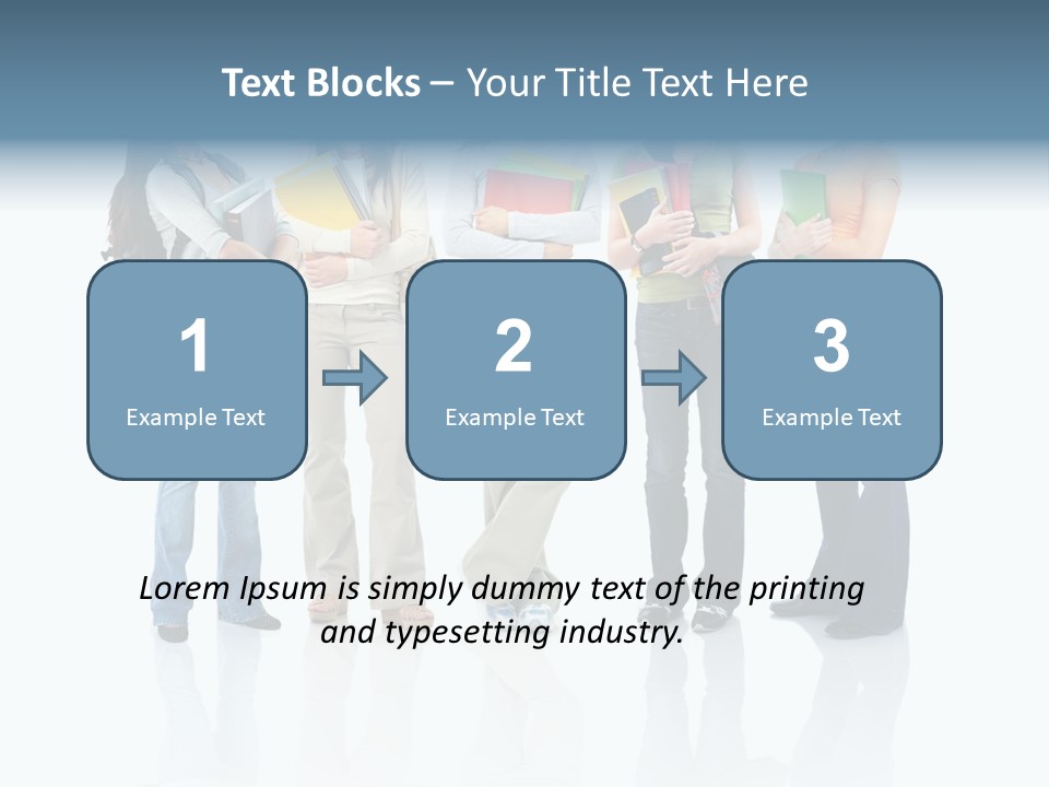 School Young Book PowerPoint Template