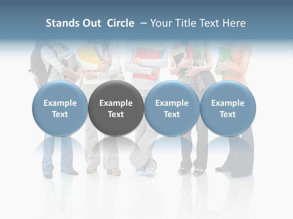 School Young Book PowerPoint Template