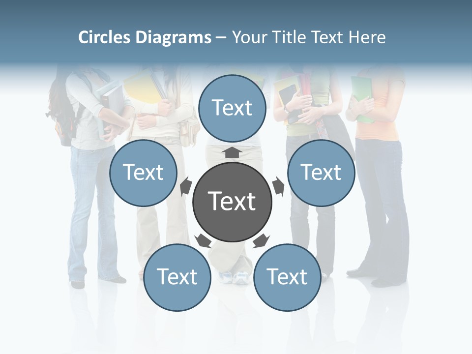 School Young Book PowerPoint Template