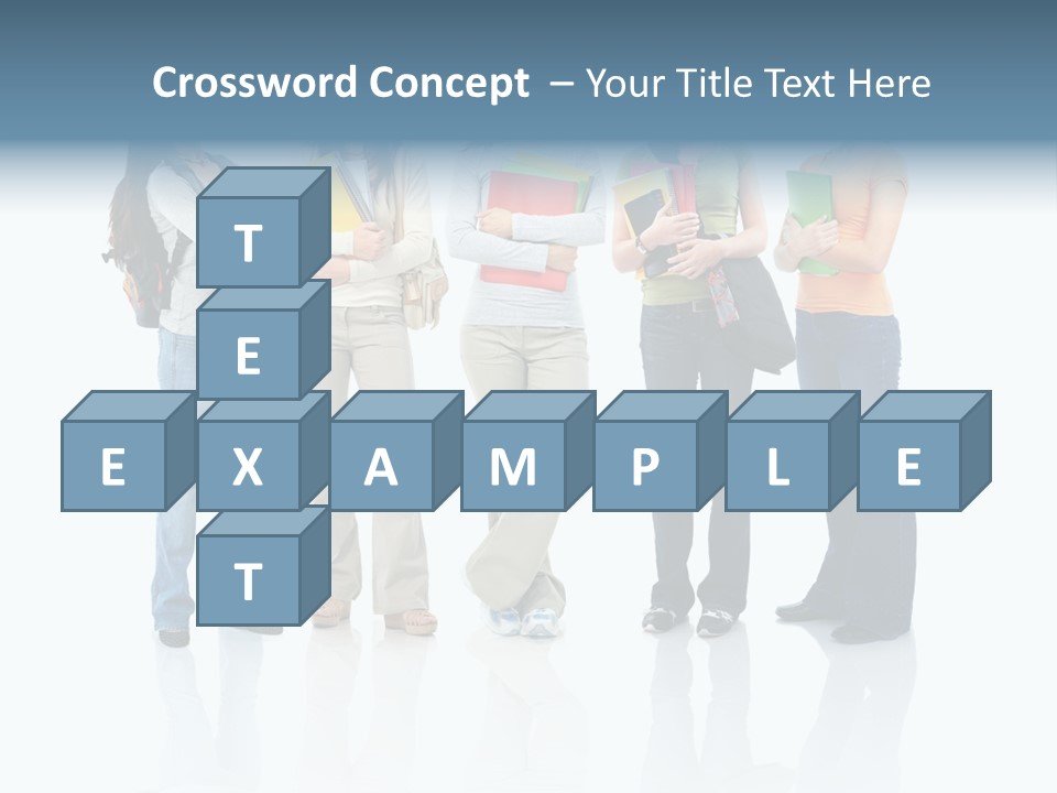 School Young Book PowerPoint Template