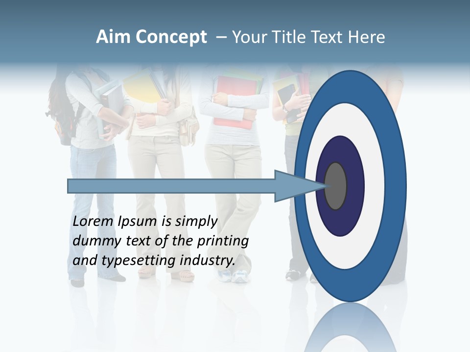 School Young Book PowerPoint Template