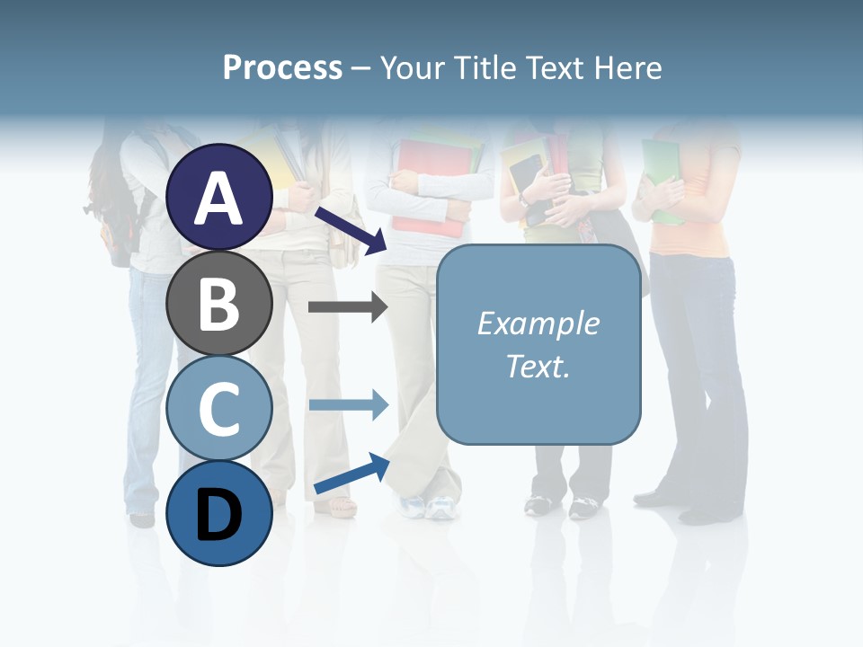 School Young Book PowerPoint Template