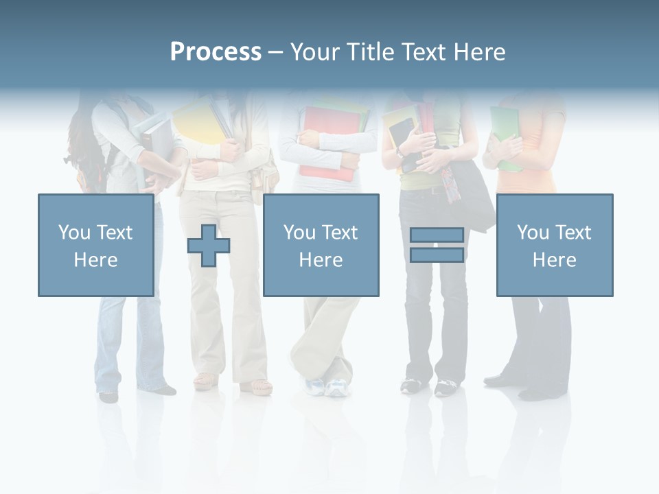 School Young Book PowerPoint Template