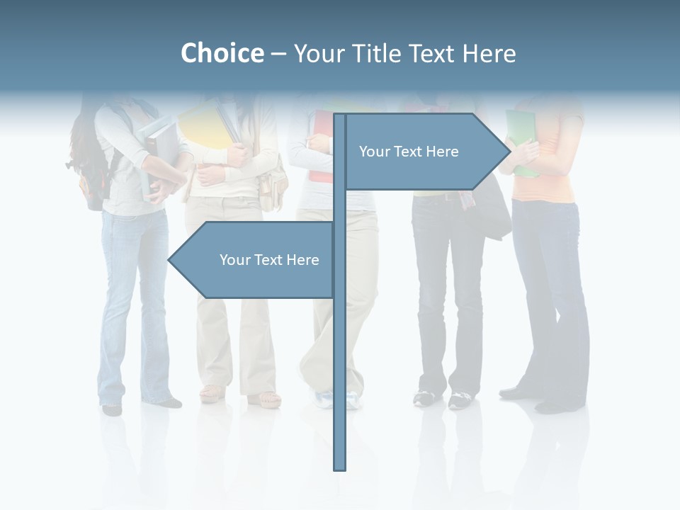 School Young Book PowerPoint Template