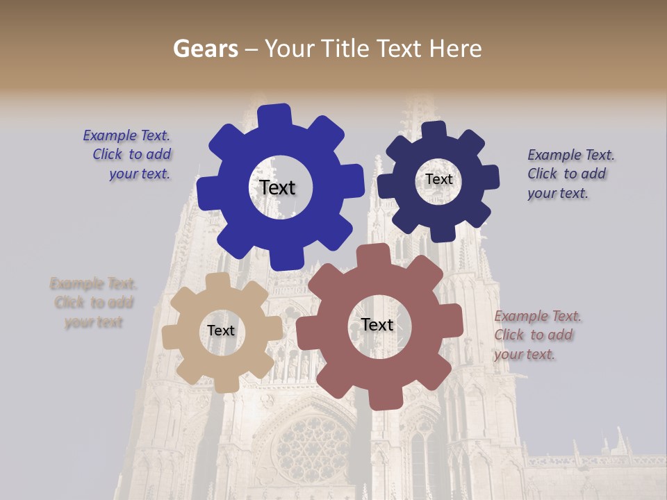 Tower Stone Mediaeval PowerPoint Template