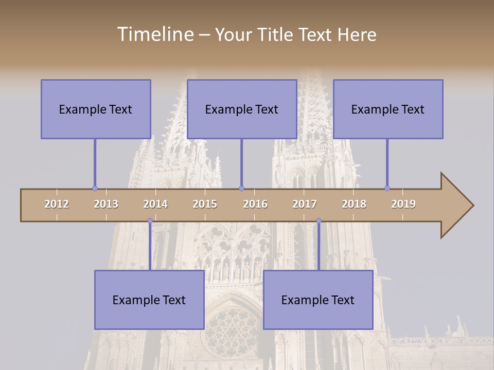 Tower Stone Mediaeval PowerPoint Template