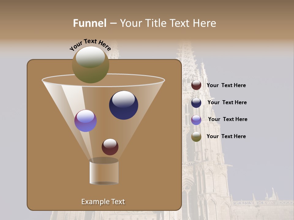 Tower Stone Mediaeval PowerPoint Template