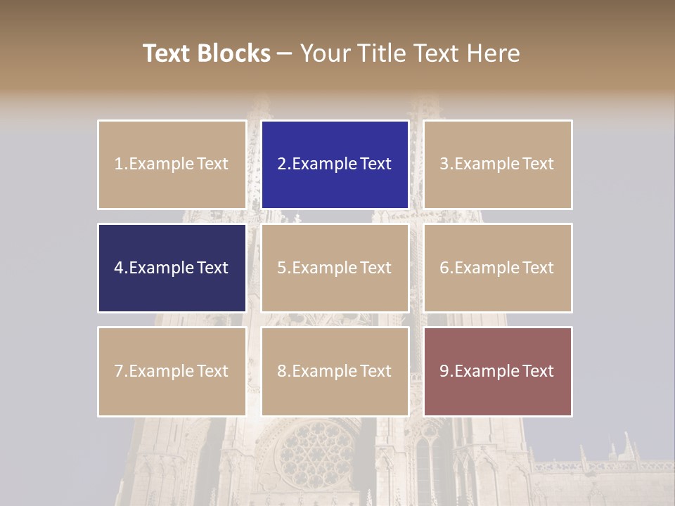 Tower Stone Mediaeval PowerPoint Template