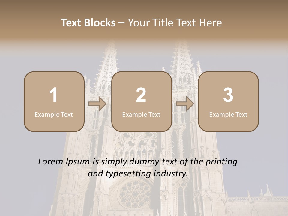 Tower Stone Mediaeval PowerPoint Template