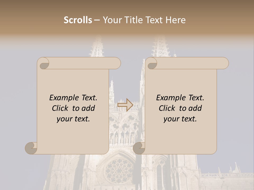 Tower Stone Mediaeval PowerPoint Template