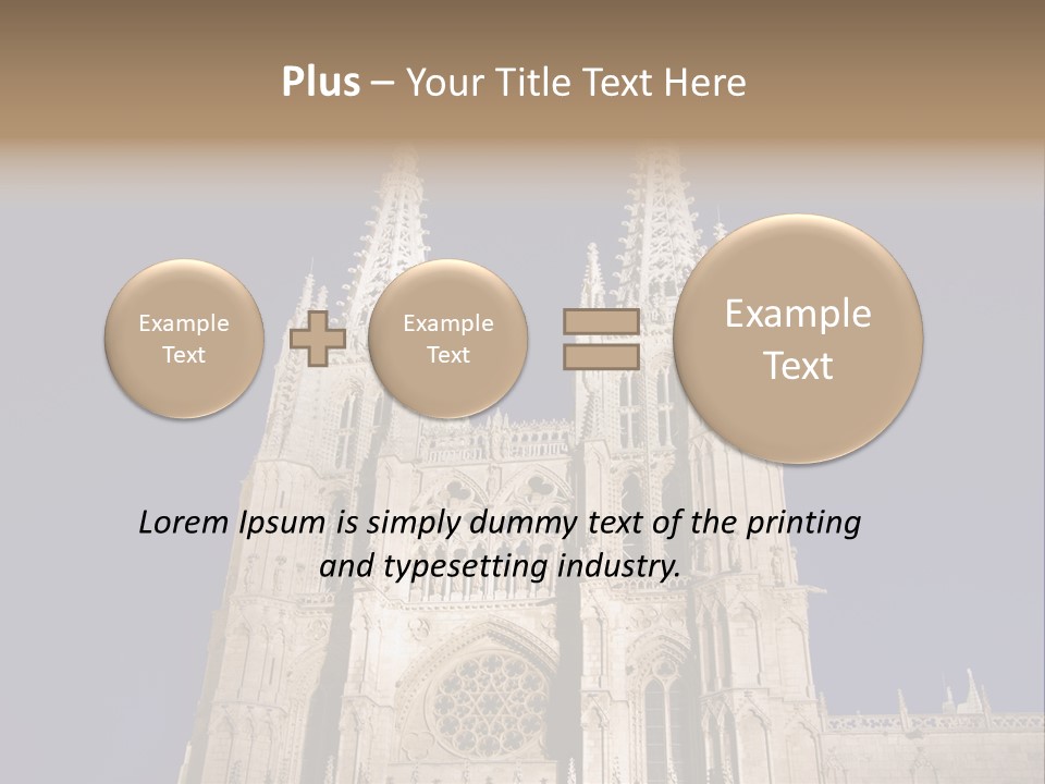 Tower Stone Mediaeval PowerPoint Template