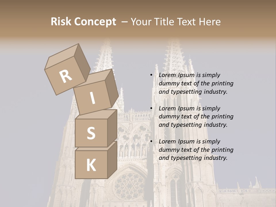 Tower Stone Mediaeval PowerPoint Template