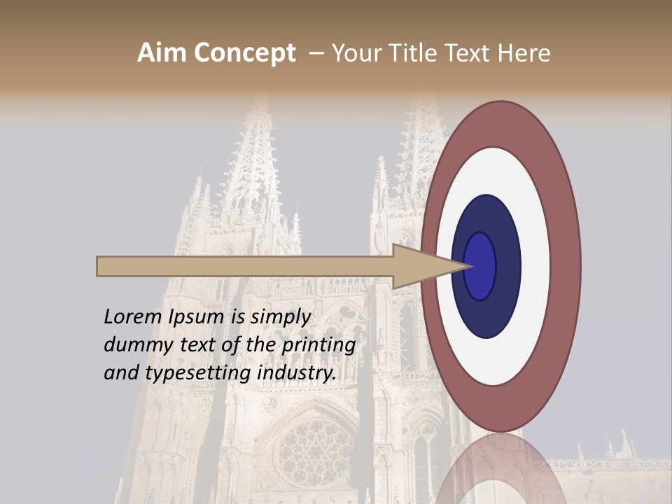 Tower Stone Mediaeval PowerPoint Template