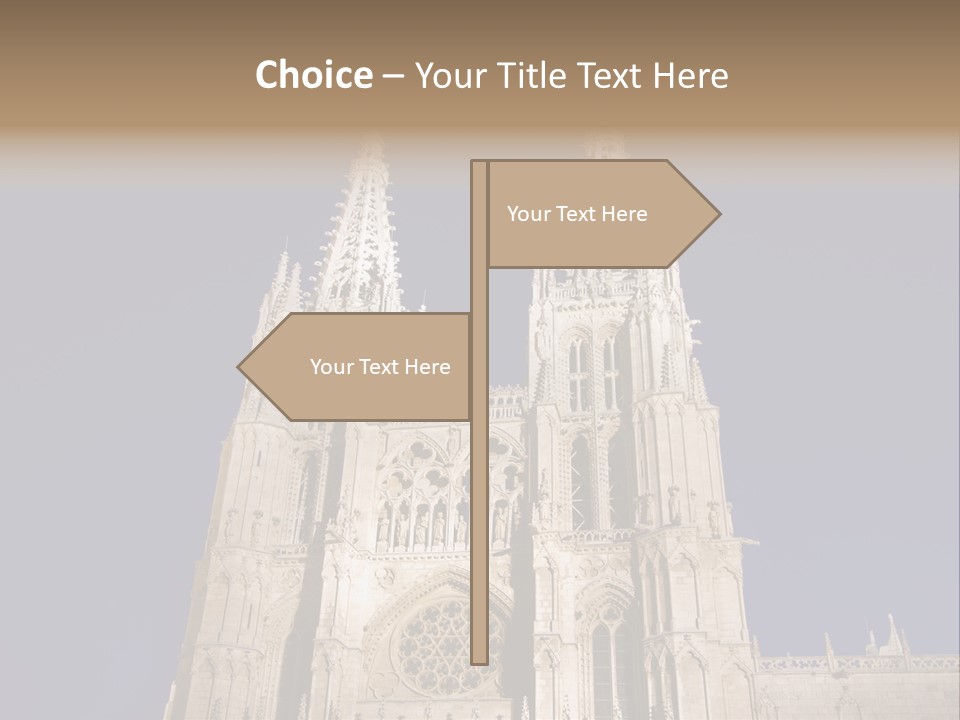Tower Stone Mediaeval PowerPoint Template