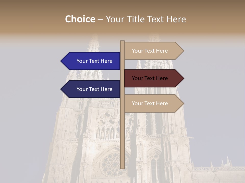 Tower Stone Mediaeval PowerPoint Template