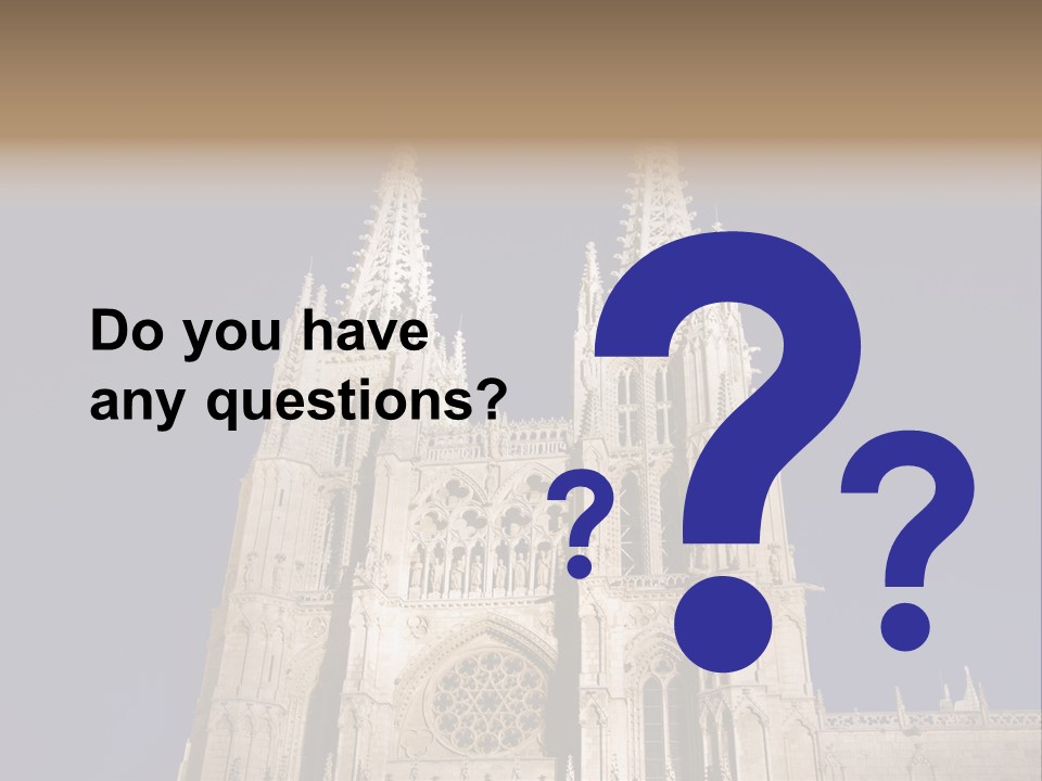 Tower Stone Mediaeval PowerPoint Template