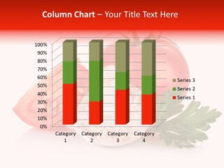 Red Parsley Isolated PowerPoint Template