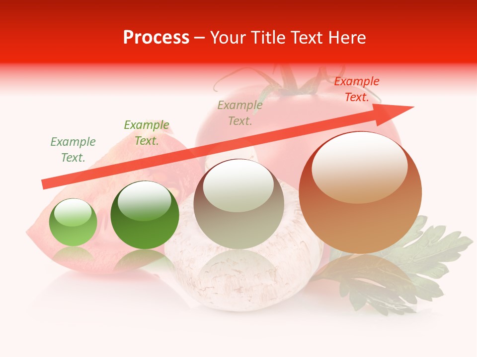 Red Parsley Isolated PowerPoint Template