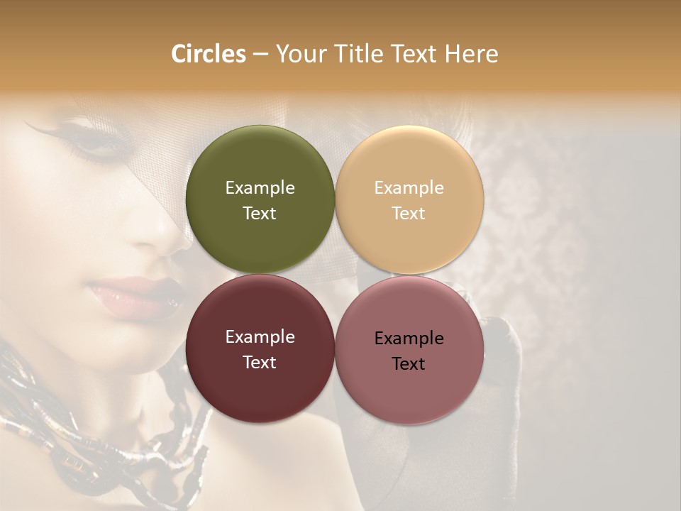 Portrait Sepia Interiors PowerPoint Template