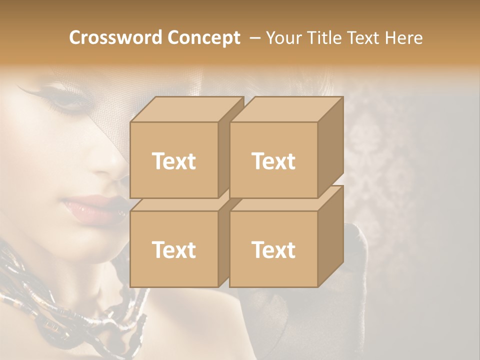 Portrait Sepia Interiors PowerPoint Template