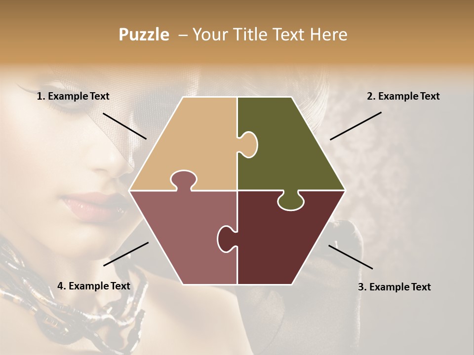 Portrait Sepia Interiors PowerPoint Template