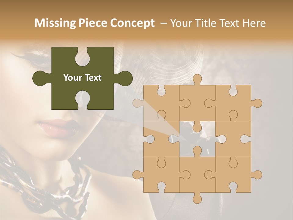 Portrait Sepia Interiors PowerPoint Template