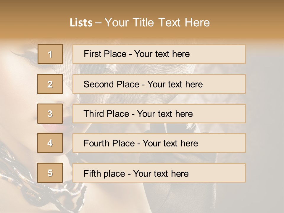 Portrait Sepia Interiors PowerPoint Template
