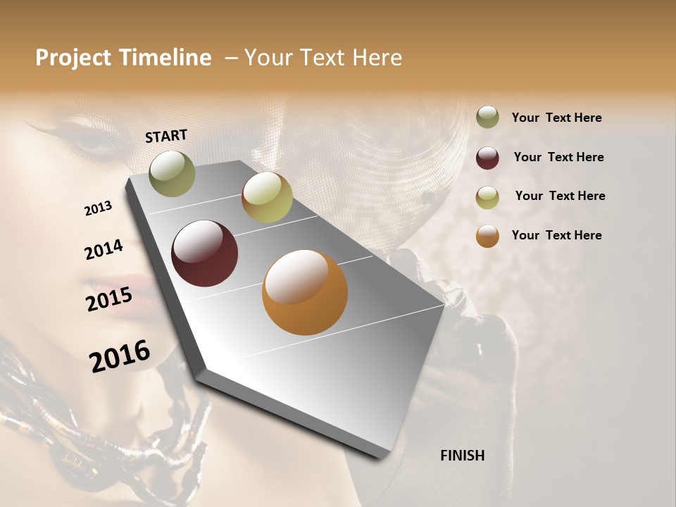 Portrait Sepia Interiors PowerPoint Template