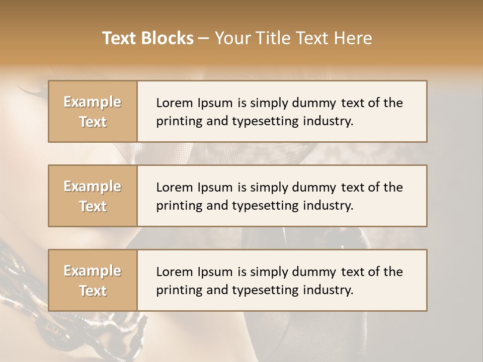 Portrait Sepia Interiors PowerPoint Template