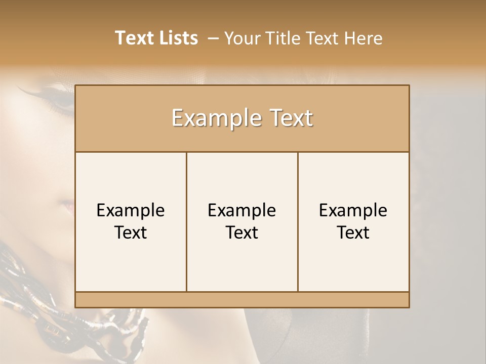 Portrait Sepia Interiors PowerPoint Template