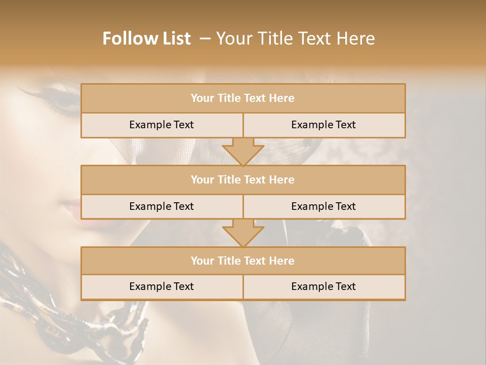 Portrait Sepia Interiors PowerPoint Template