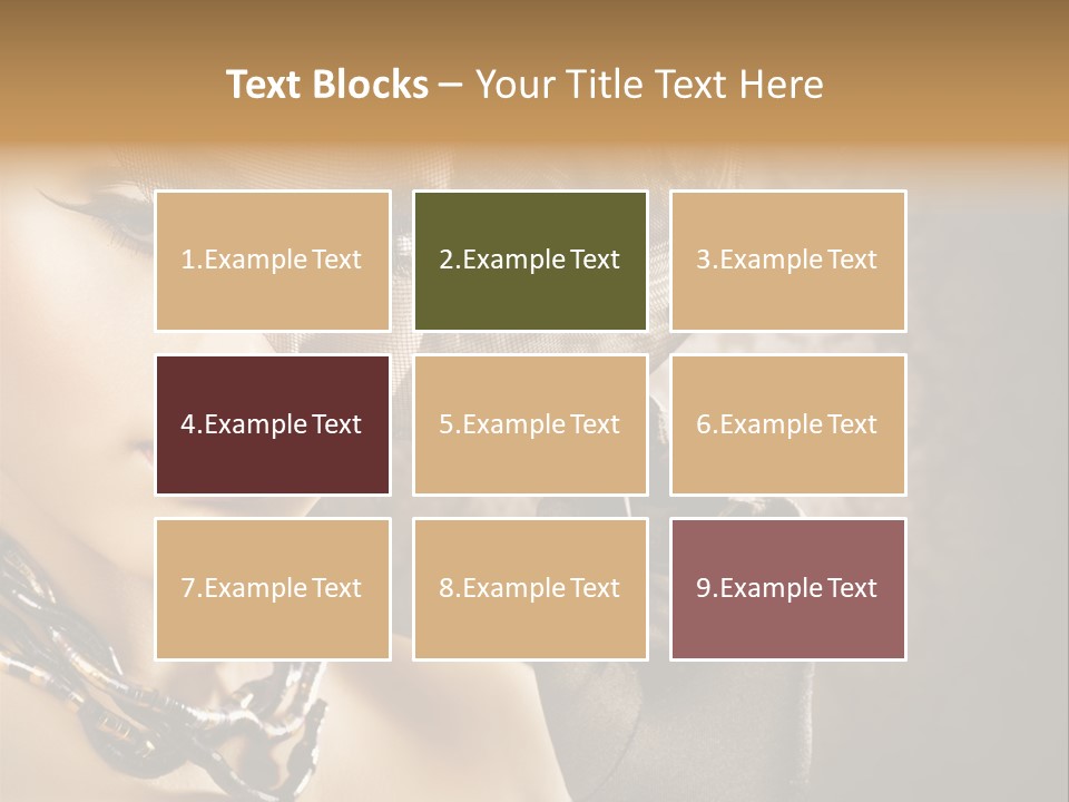 Portrait Sepia Interiors PowerPoint Template