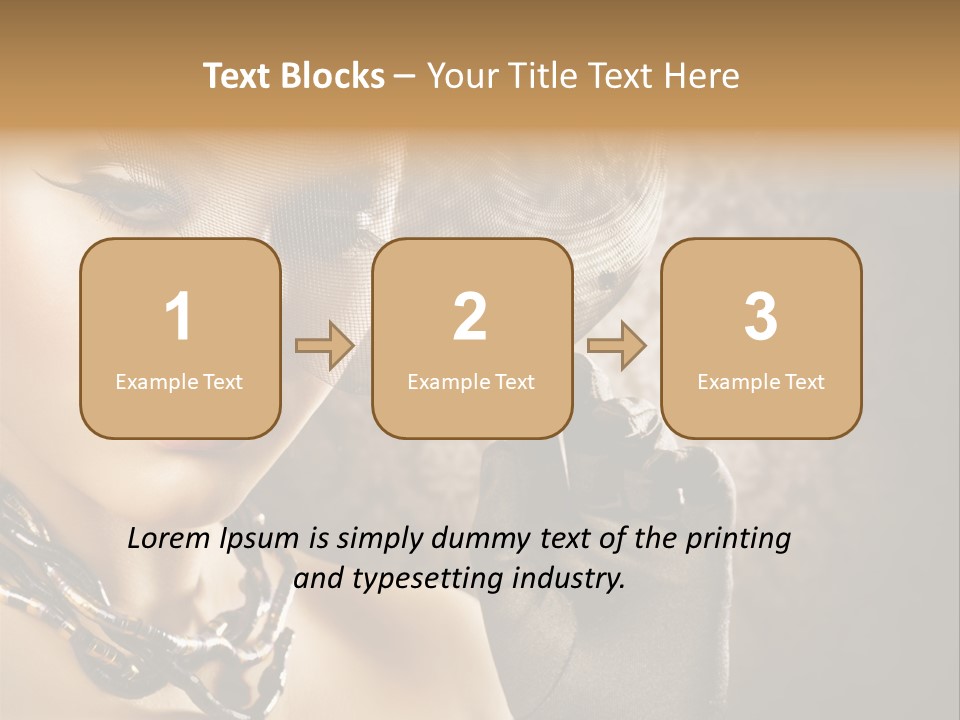 Portrait Sepia Interiors PowerPoint Template