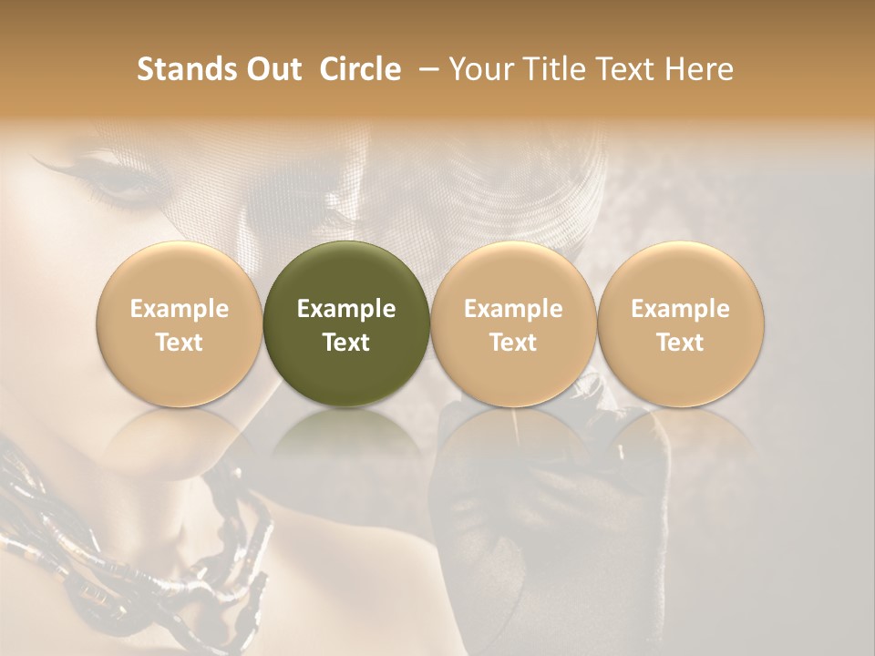 Portrait Sepia Interiors PowerPoint Template