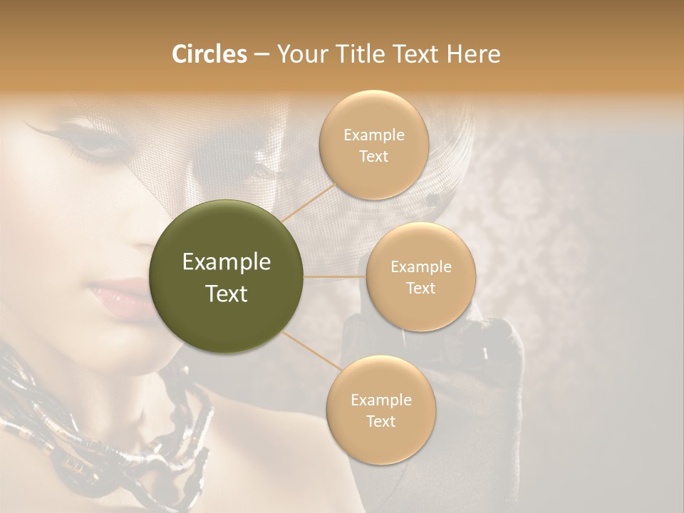 Portrait Sepia Interiors PowerPoint Template