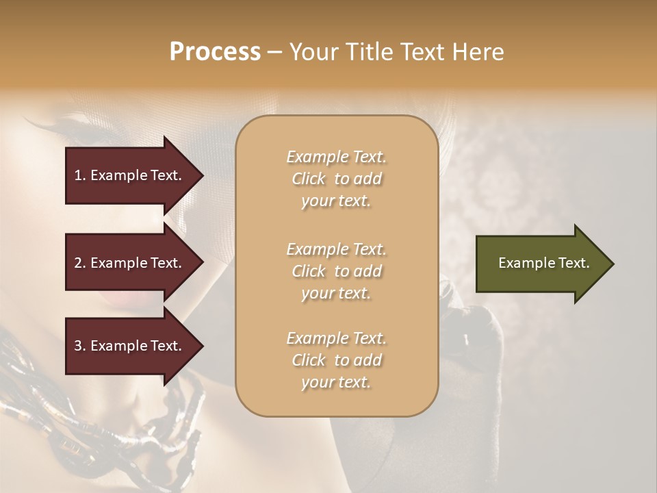 Portrait Sepia Interiors PowerPoint Template