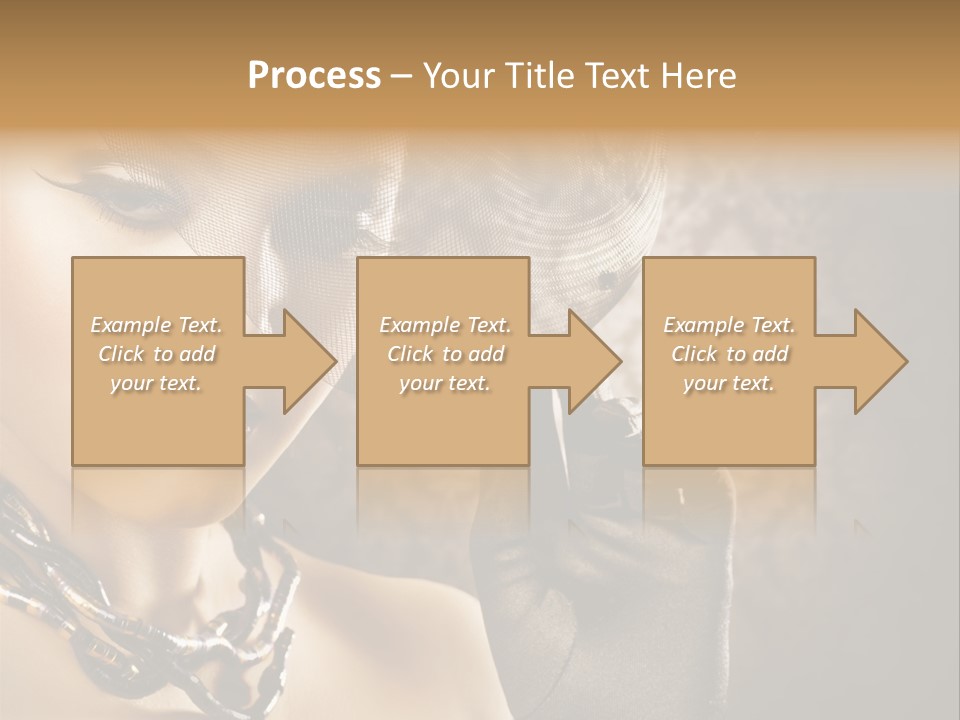 Portrait Sepia Interiors PowerPoint Template
