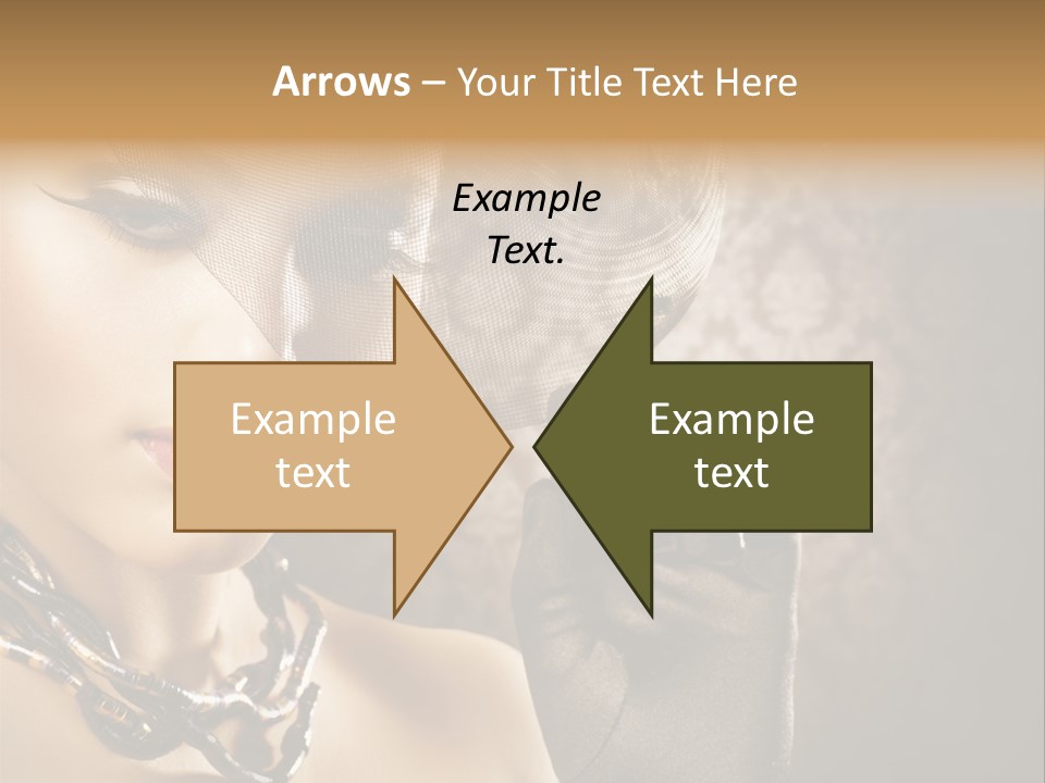 Portrait Sepia Interiors PowerPoint Template