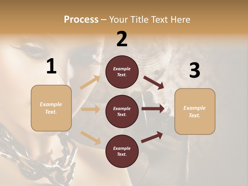 Portrait Sepia Interiors PowerPoint Template