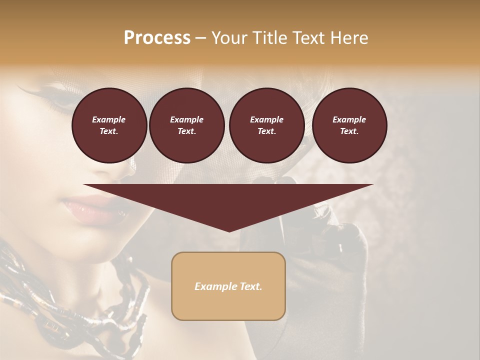 Portrait Sepia Interiors PowerPoint Template
