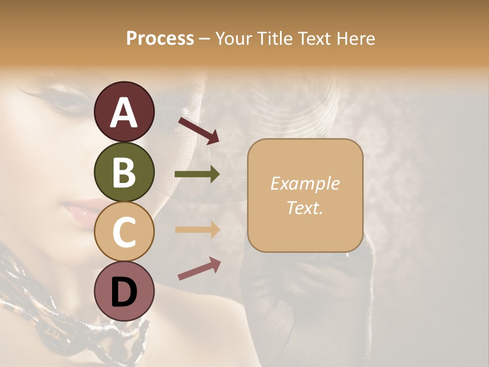 Portrait Sepia Interiors PowerPoint Template