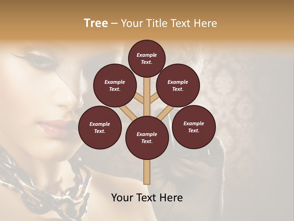 Portrait Sepia Interiors PowerPoint Template